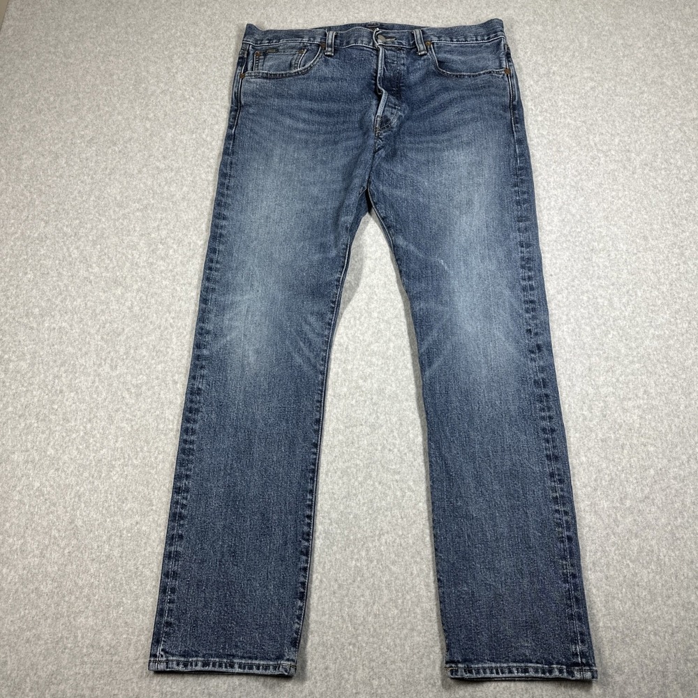 Polo Ralph Lauren Men's The Varick‎ Slim Straight Jeans 34x32(34x31) Button Fly